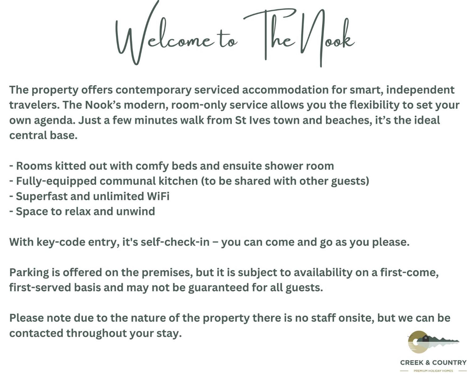 The Nook - Self Serviced Accommodation เซนต์ไอฟส์ ภายนอก รูปภาพ